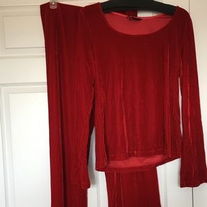 Pajamas- 2 piece velour